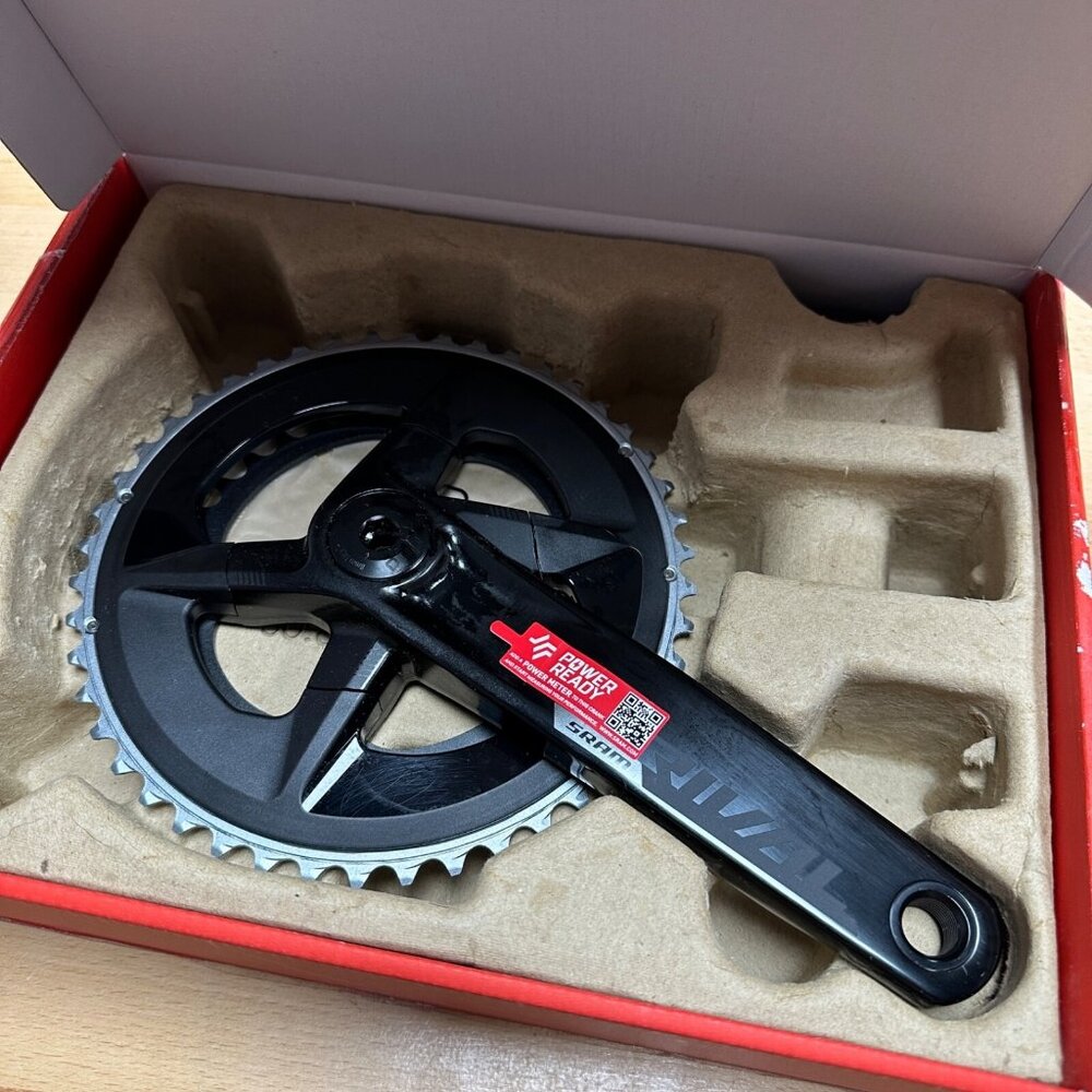 SRAM Rival AXS Crankset 175mm 12-Speed 46-33t Black with Chainring